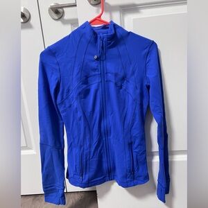 Lulu Lemon Cobalt Blue Define jacket
